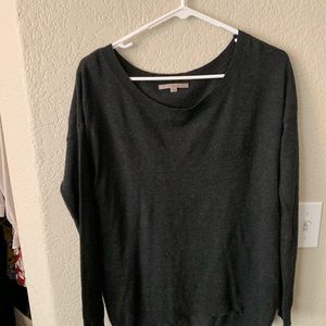 A long sleeve light sweatshirt